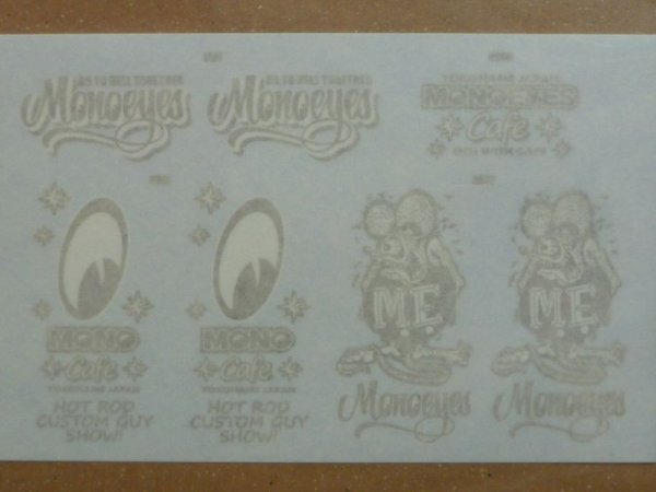 画像2: HELLS DEPT 【MONOEYES デカール】TYPE 1 (2)