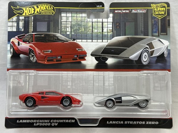 画像1: LAMBORGHNI COUNTACH LP5000 QV / LANCIA STRATOS ZERO (1)