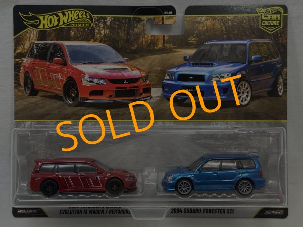 画像1: 2005 MITSUBISHI LANCER EVOLUTION IX WAGON　/ 2004 SUBARU FORESTER STI (1)